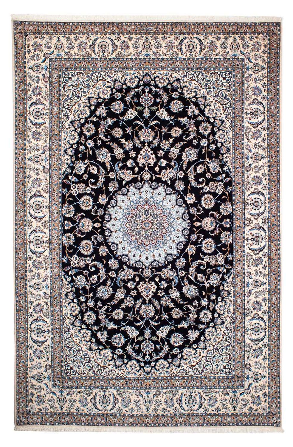 Perserteppich - Nain - Premium 264 x 177 cm Teppich Wohnzimmer