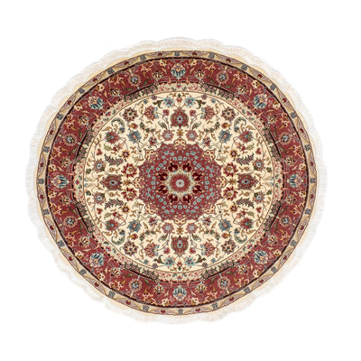 Tabriz - 50 Raj Tappeto 145x145cm - Tappeto persiano