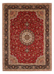 Tabriz - 50 Raj Tappeto 302x396cm - Tappeto persiano - rosso scuro