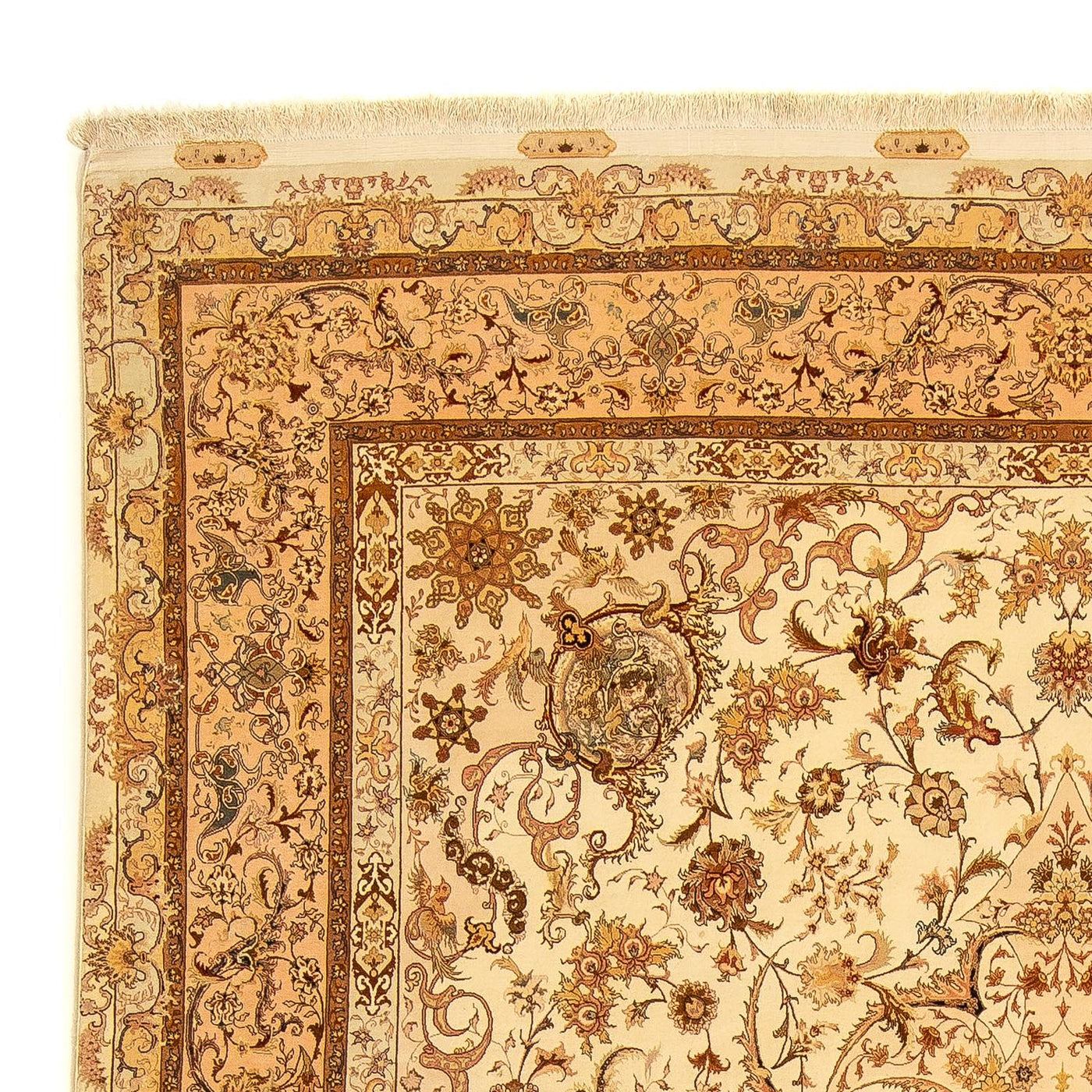 Täbriz - 50 Raj Teppich 350x251cm - Perserteppich