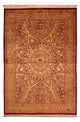 Tapis de Qom en soie Tapis 216x132cm - Tapis persan