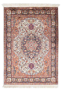 Tapis persan - Ghom - 148 x 102 cm - beige