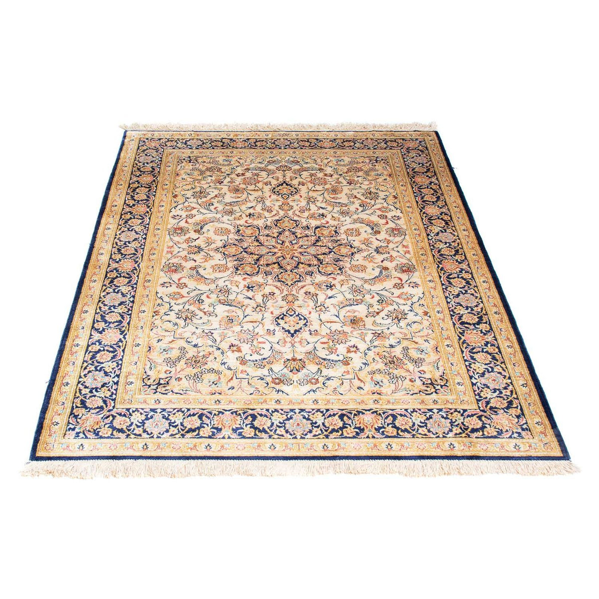 Perserteppich - Ghom 152 x 102 cm - beige