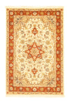 Tabriz - 50 Raj Tappeto 102x155cm - Tappeto persiano - beige - Rettangolo / Beige / 102 x 155 cm Rettangolo