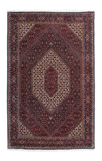 Tapis persan - Bidjar - 210 x 134 cm - bleu foncé
