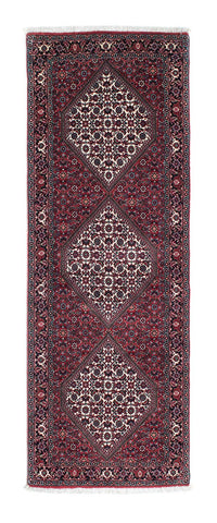 Tappeto corsia Tappeto Persero - Bidjar - 205 x 74 cm - rosso scuro