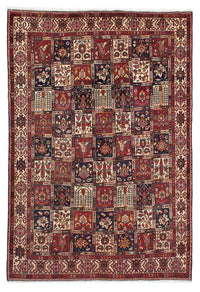 Tapis persan - Nomadic - 298 x 210 cm - rouge