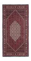 Bidjar Tappeto 103x204cm - Tappeto persiano - blu scuro - Passatoia / Blu scuro / 103 x 204 cm Passatoia