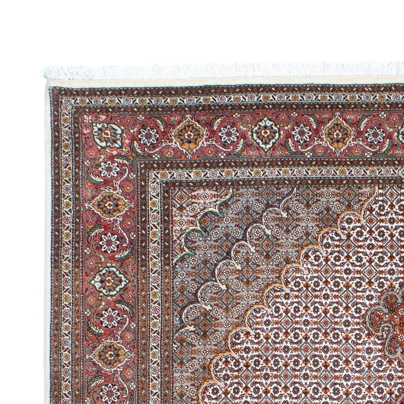 Täbriz - 50 Raj Teppich 208x153cm - Perserteppich