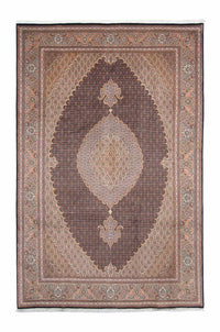 Tappeto Persero - Tabriz - 304 x 203 cm - marrone