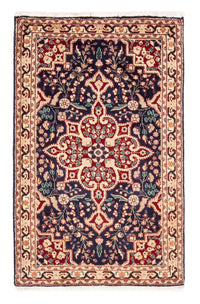 Tappeto Persero - Tabriz - 134 x 86 cm - blu scuro