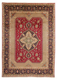 Tappeto Persero - Tabriz - 400 x 305 cm - rosso