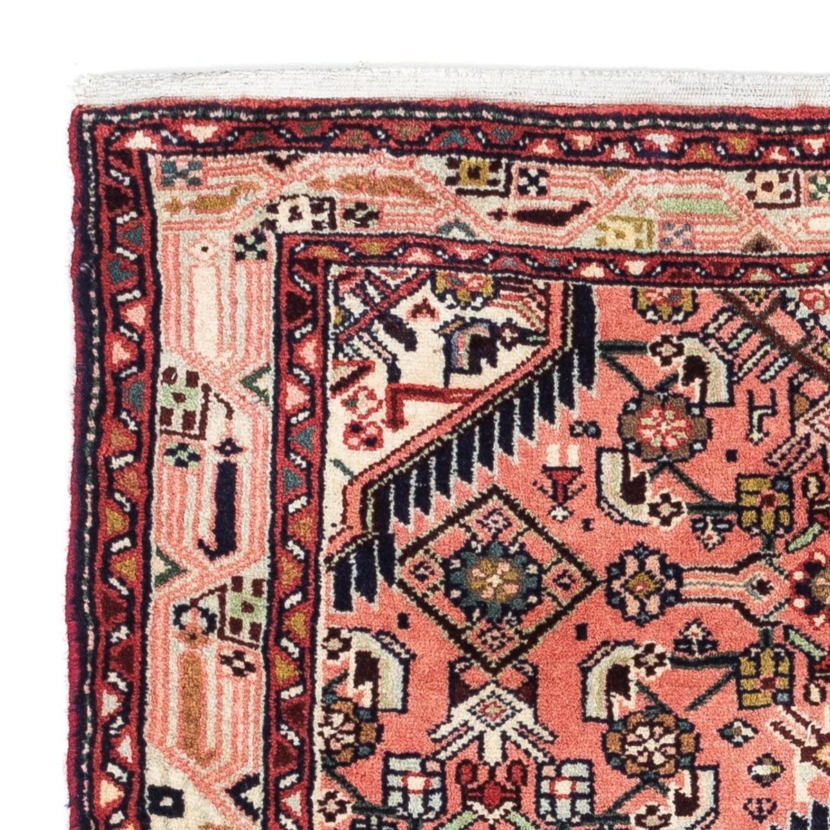 Perserteppich - Nomadic 115 x 71 cm - hellrot