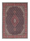 Tapis de Tabriz Tapis 146x208cm - Tapis persan - bleu foncé - Rectangle / Bleu foncé / 146 x 208 cm Rectangle