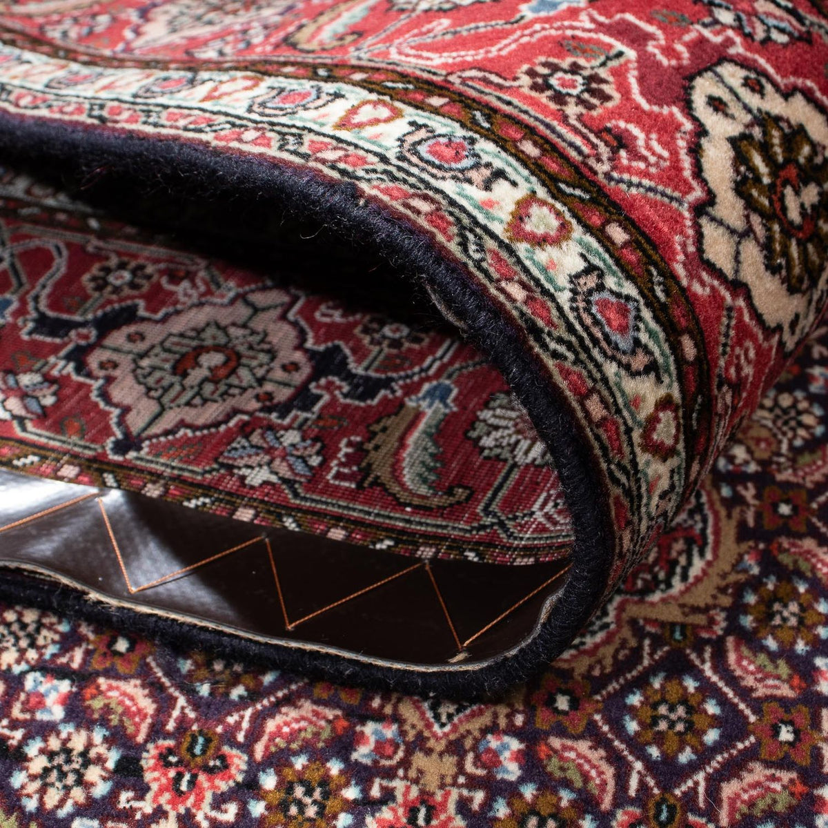 Perserteppich - Täbriz 208 x 146 cm - dunkelblau