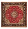Tabriz - 50 Raj Tappeto 251x251cm - Tappeto persiano - rosso - Quadrato / Rosso / 251 x 251 cm Quadrato