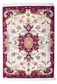 Tapis persan - Tabriz - Royal - 89 x 64 cm - beige
