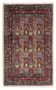 Moud Teppich 98x156cm - Perserteppich - mehrfarbig