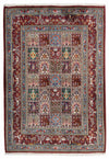 Tapis de Moud Tapis 100x142cm - Tapis persan - multicolore - Rectangle / Multicolore / 100 x 142 cm Rectangle