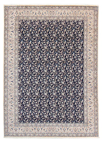 Tapis persan - Nain - Premium - 351 x 253 cm - bleu foncé