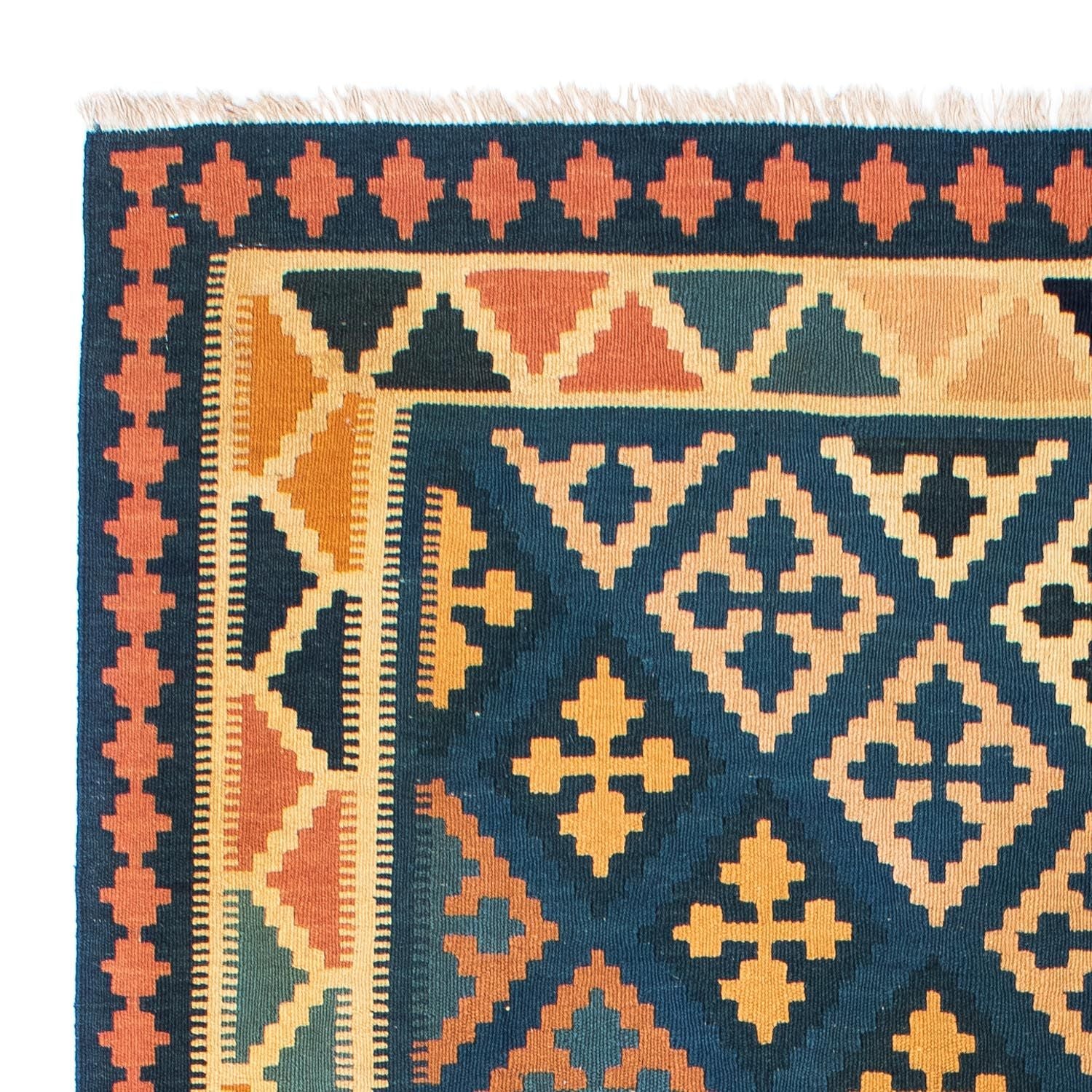 Kelim Teppich - Oriental 208 x 154 cm - mehrfarbig