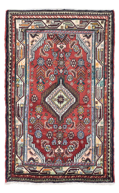 Perserteppich - Nomadic 80 x 128 cm - rot
