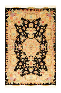 Tappeto Persero - Tabriz - Reale - 152 x 102 cm - nero
