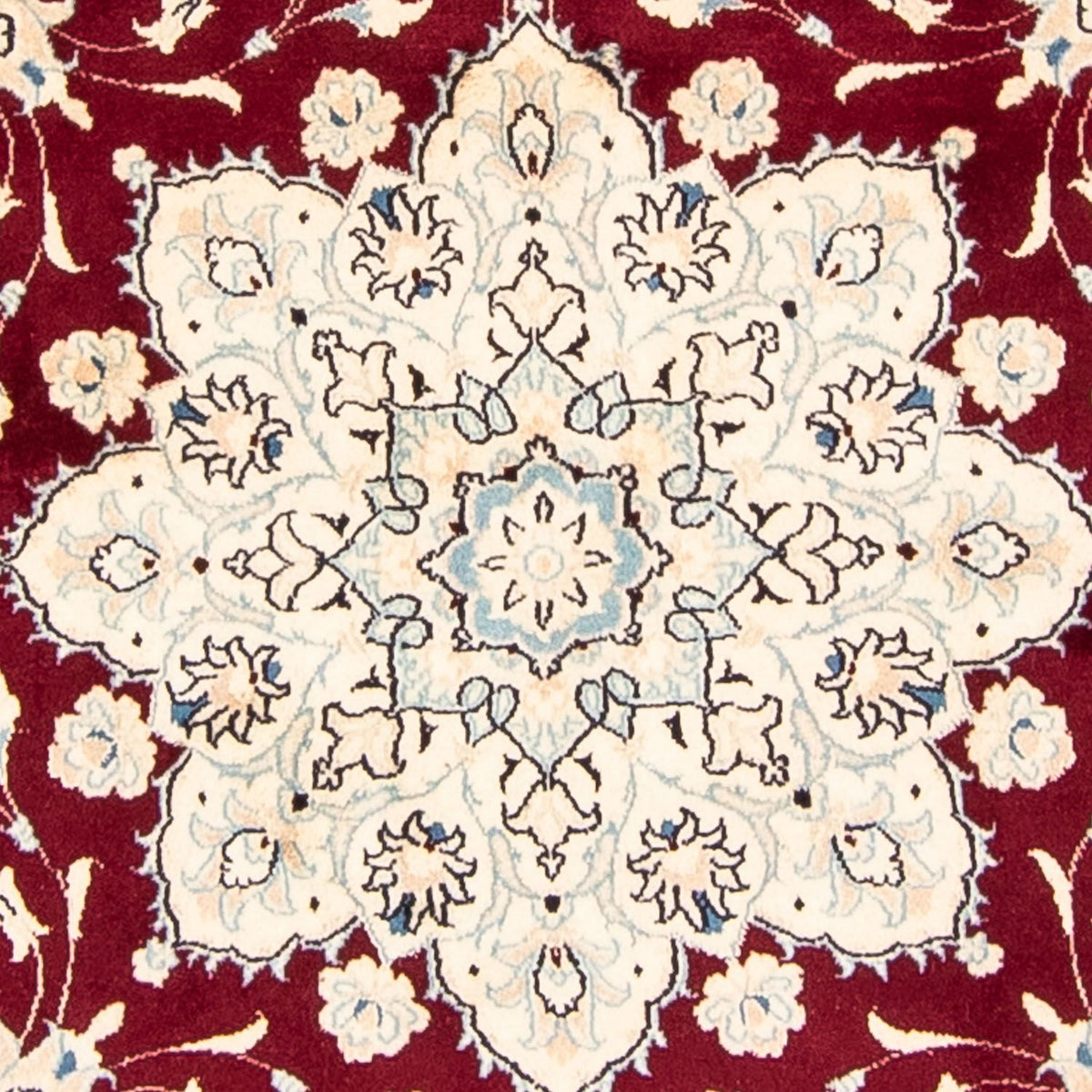 Perserteppich - Nain 245 x 245 cm Teppich Rund