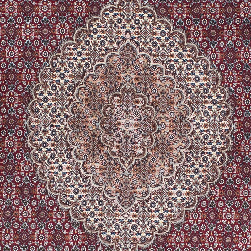 Perserteppich - Täbriz 210 x 152 cm - dunkelrot