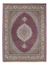 Tabriz Tappeto 153x206cm - Tappeto persiano - rosso scuro - Rettangolo / Rosso scuro / 153 x 206 cm Rettangolo