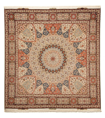 Perserteppich - Täbriz - Royal 264 x 253 cm Teppich Quadratisch