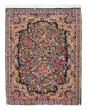 Perserteppich - Royal 70 x 53 cm - dunkelblau