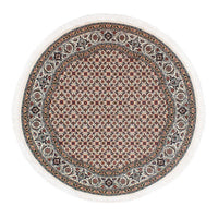Tapis persan - Tabriz - Royal ronde  - 151 x 151 cm - beige
