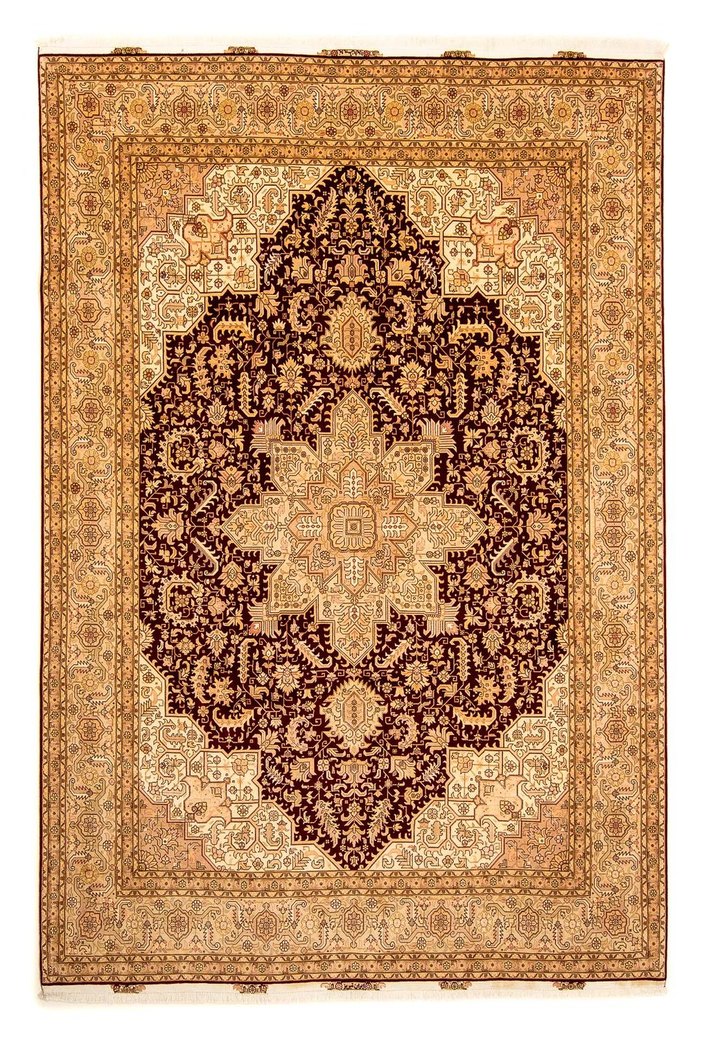 Perserteppich - Täbriz - Royal 346 x 245 cm Wohnzimmer Teppich