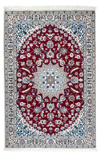 Tapis persan - Nain - Royal - 175 x 112 cm - rouge foncé