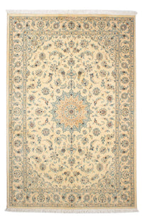 Tapis persan - Nain - Royal - 198 x 137 cm - beige