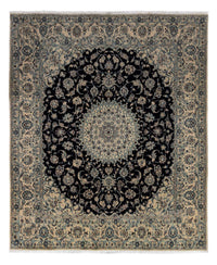 Tappeto Persero - Nain - Reale - 298 x 252 cm - nero