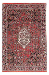 Tapis persan - Bidjar - 176 x 110 cm - rouge clair