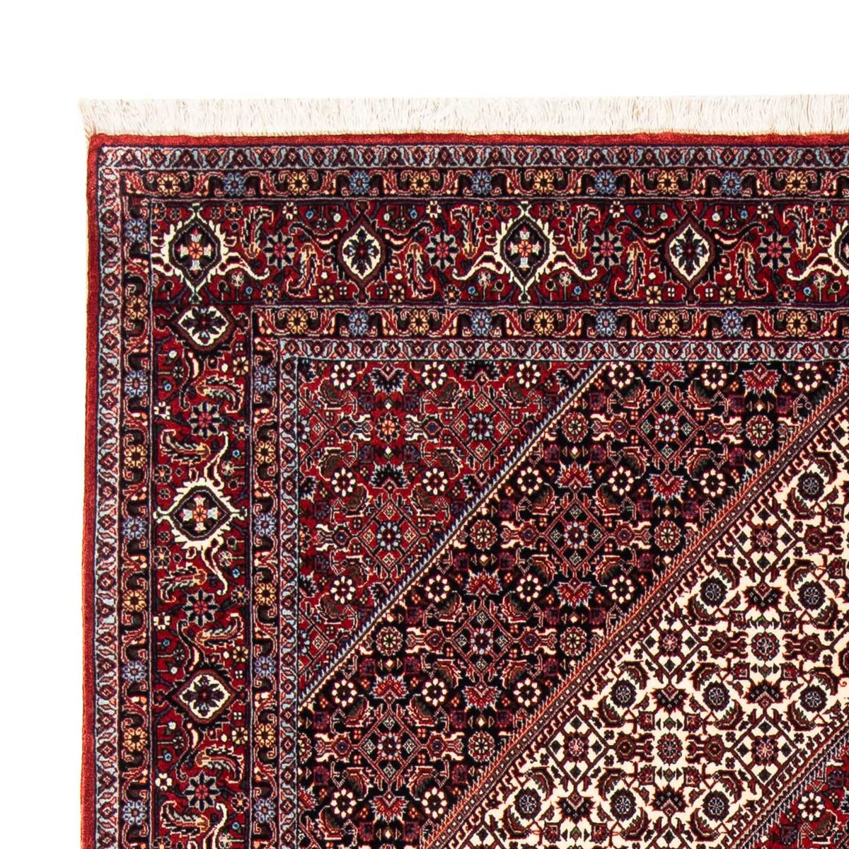 Bidjar Tappeto 170x241cm - Tappeto persiano - rosso scuro