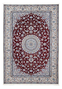 Tapis persan - Nain - Royal - 288 x 202 cm - rouge foncé