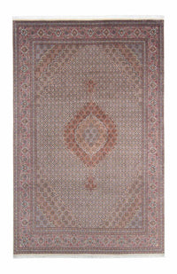 Tapis persan - Tabriz - 307 x 197 cm - marron clair