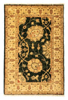 Farahan Tappeto 58x85cm - Tappeto orientale - Rettangolo / Nero / 58 x 85 cm Rettangolo