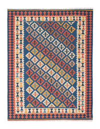 Tapis Kelim - Oriental - 200 x 155 cm - multicolore