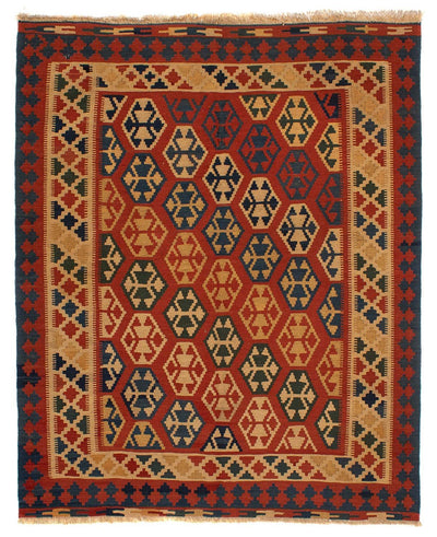 Kilim de Fars Tapis 155x181cm