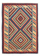 Kelim Teppich - Oriental 217 x 153 cm - mehrfarbig