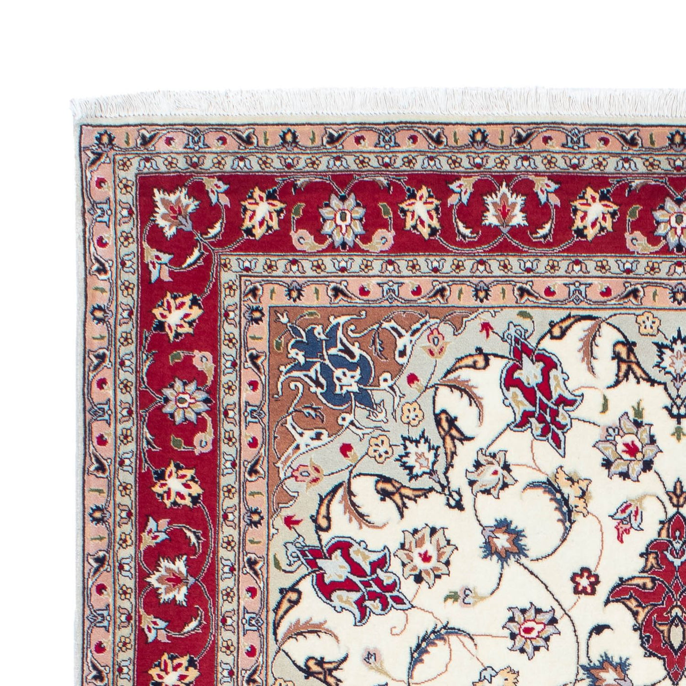 Täbriz - 50 Raj Teppich 203x151cm - Perserteppich