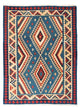 Kelim Teppich - Oriental 193 x 152 cm - blau