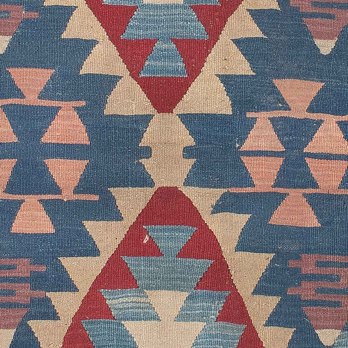 Kelim Teppich - Oriental 160 x 115 cm - blau