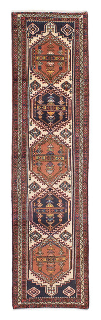 Tapis de couloir Tapis persan - Nomadic - 292 x 73 cm - beige
