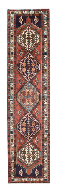 Tapis de couloir Tapis persan - Nomadic - 282 x 68 cm - rouille